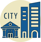 City Icon Link Visual